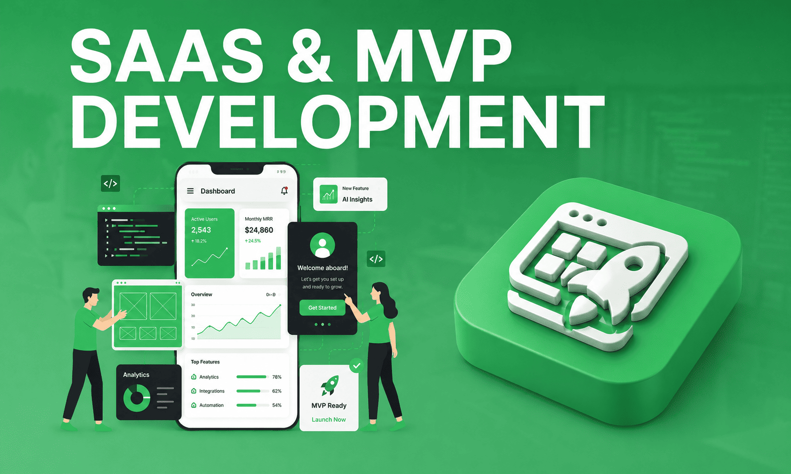 SaaS & MVP Development by Zephy Solutions