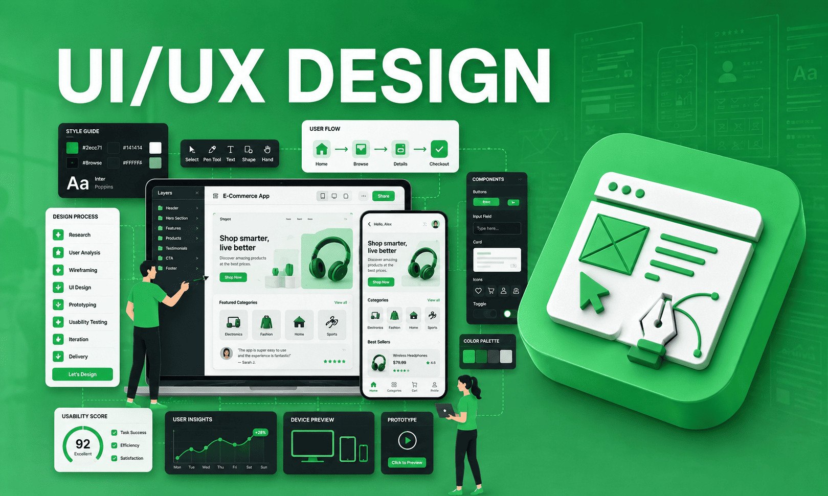 UI/UX Design by Zephy Solutions